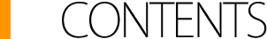 CONTENTS